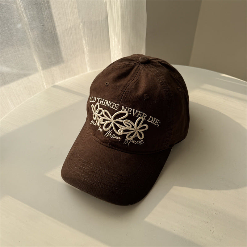 Women's Embroidered Floral Baseball Cap Kalsten 1783922211