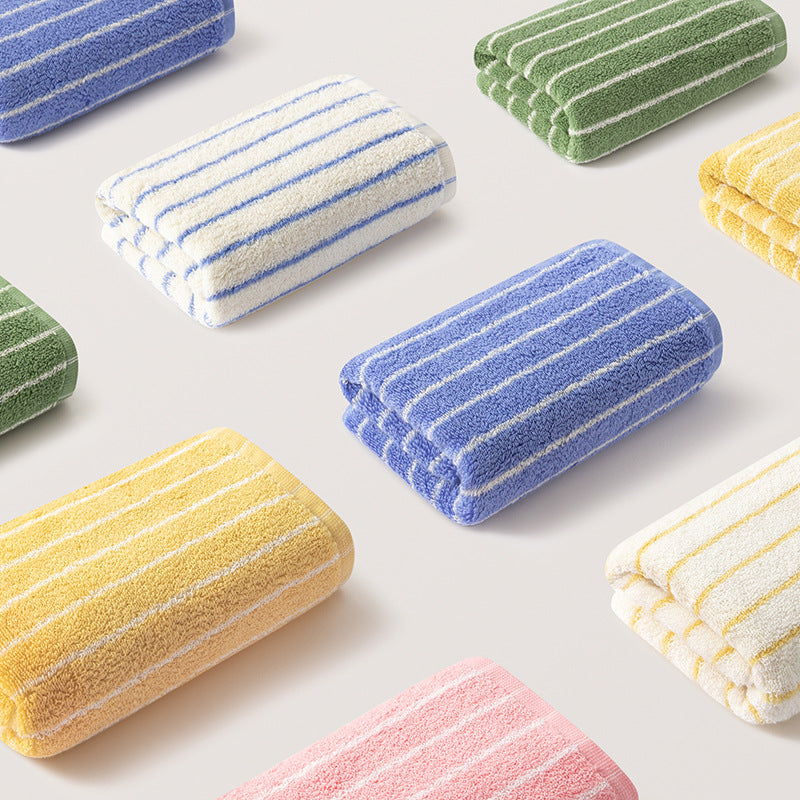 Ladies High-quality, striped bathroom towel Kalsten