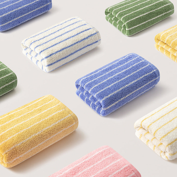 Ladies High-quality, striped bathroom towel Kalsten