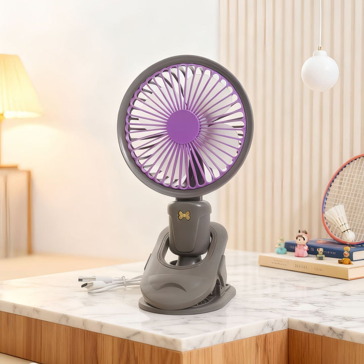Women Portable Table Fan with Flexible Stand Kalsten