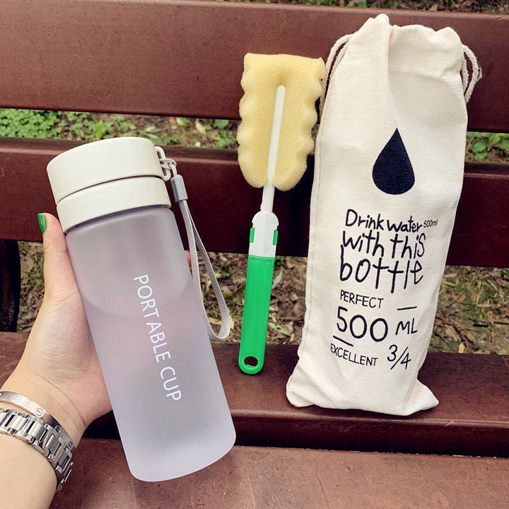 Women's portable water bottle with practical cleaning system Kalsten