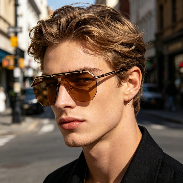 Women geometric oversized sunglasses Kalsten