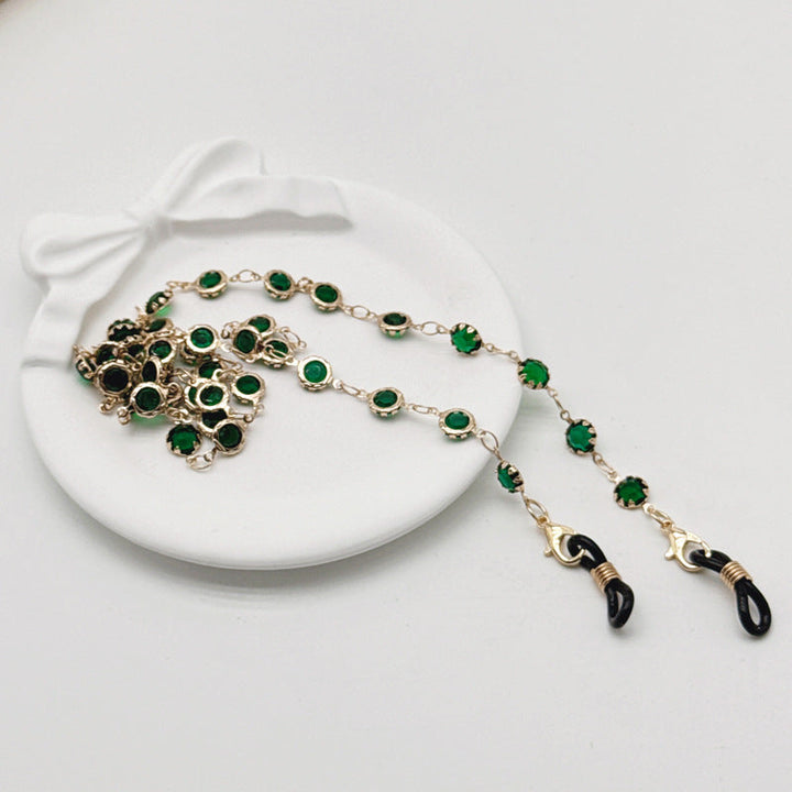 Crystal Chain Eyewear Holder Kalsten