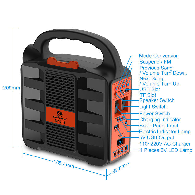 Portable solar power generator Kalsten
