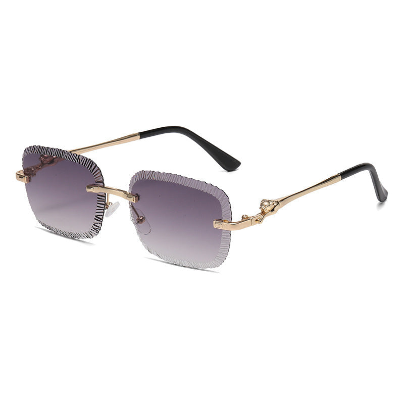 Women's fashionable sunglasses with textured frame and subtle gradient Kalsten