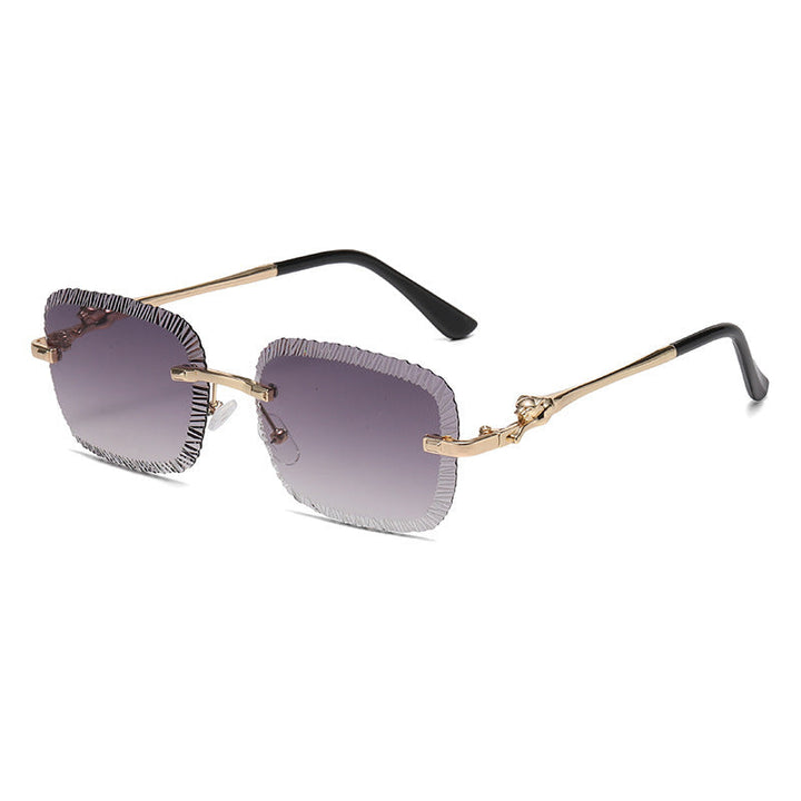 Women's fashionable sunglasses with textured frame and subtle gradient Kalsten