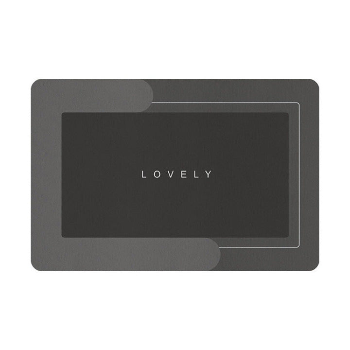 Large Rectangular Anti-Slip Silicone Placemat With Heat-Resistant Surface And Raised Edge Splash Guard