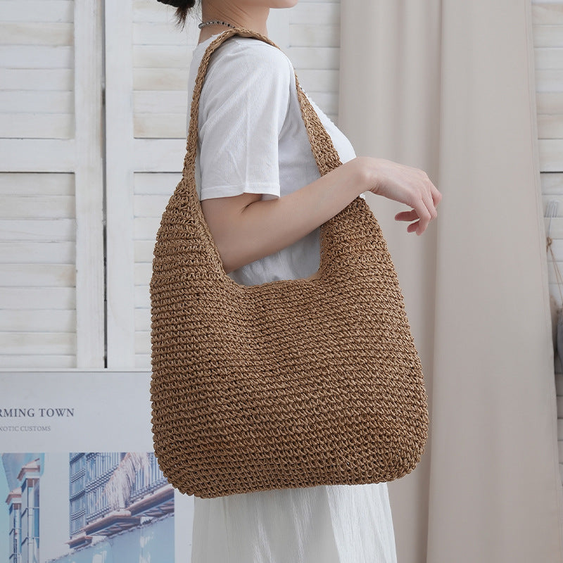 Handmade Shopper Bag Made of Natural Materials Kalsten