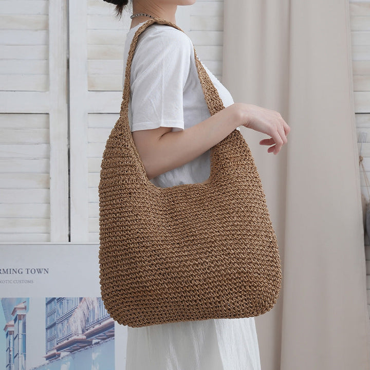 Handmade Shopper Bag Made of Natural Materials Kalsten