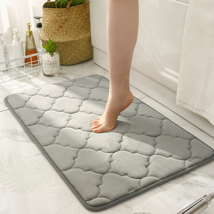 Quilted Comfort Bath Mat
