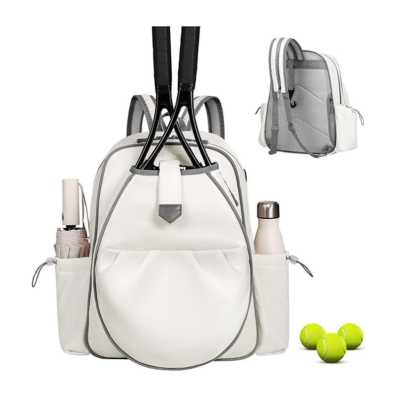 Sporty tennis backpack with special racket and accessory compartments Kalsten