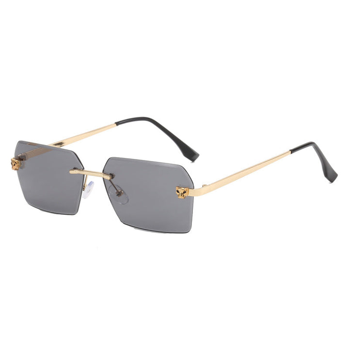 Women's fashionable square sunglasses with elegant metal frame Kalsten