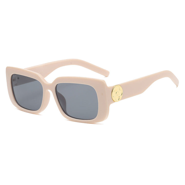 Women's Oversized Sunglasses with Luxurious Transparent Frame Kalsten