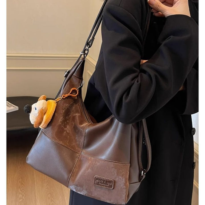 Elegant Multi-Compartment Hobo Bag Kalsten