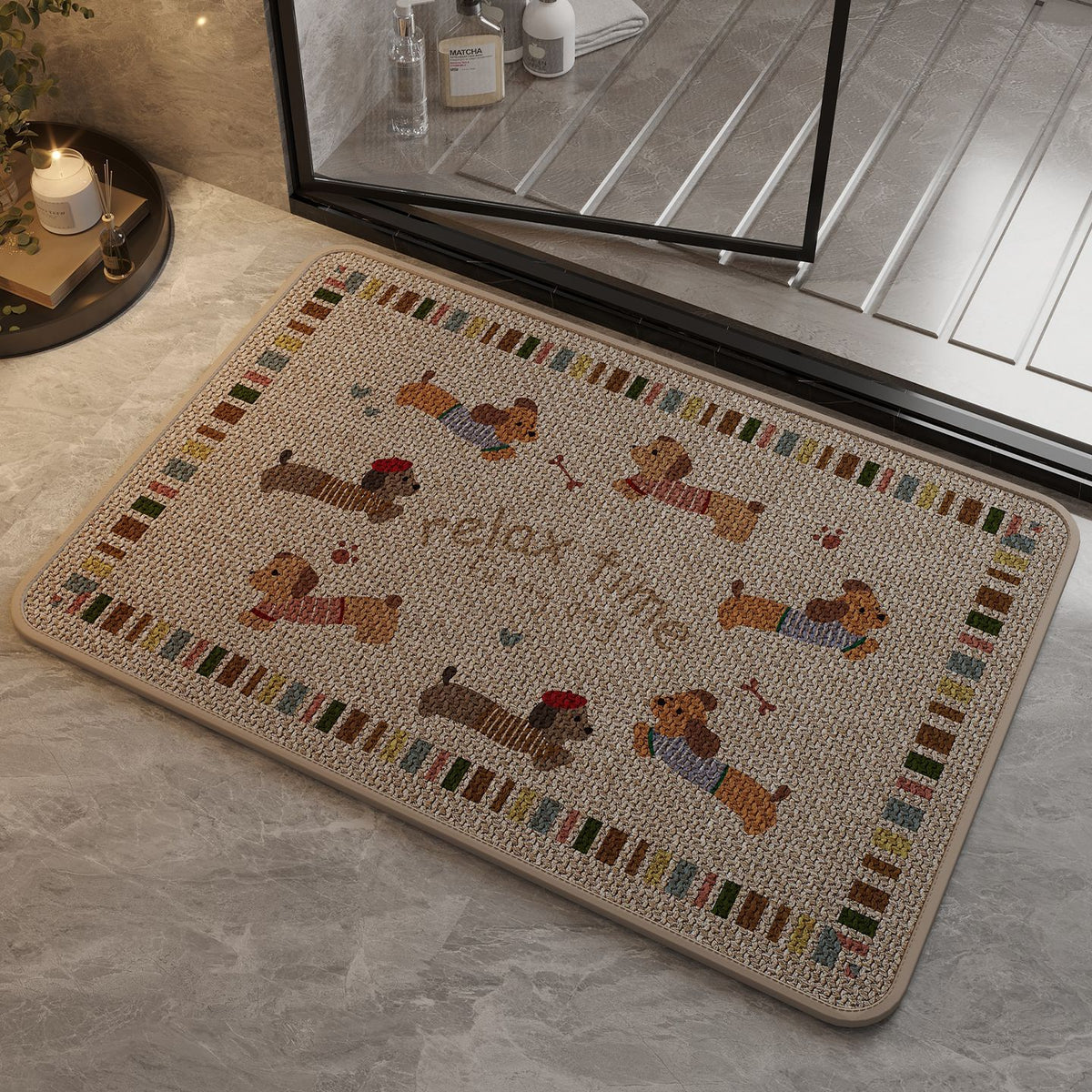 Funny Dog Indoor Mat Acalora