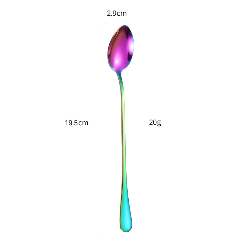 Elegant teaspoon with polished gold surface Kalsten