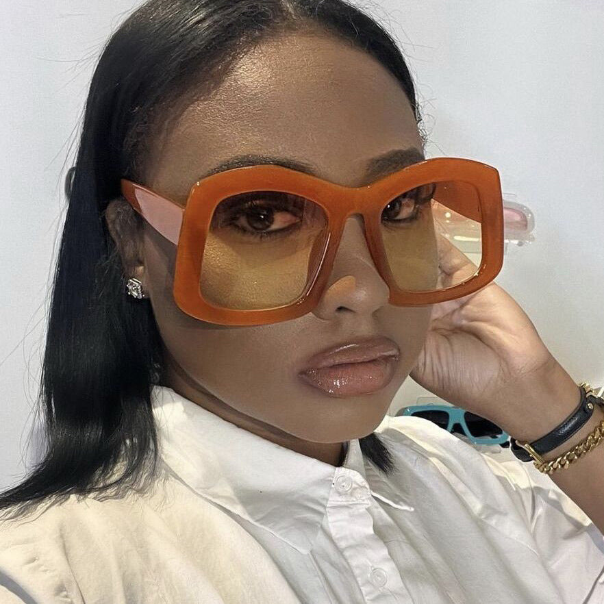 Women's large sunglasses with fashionable design and UV protection Kalsten