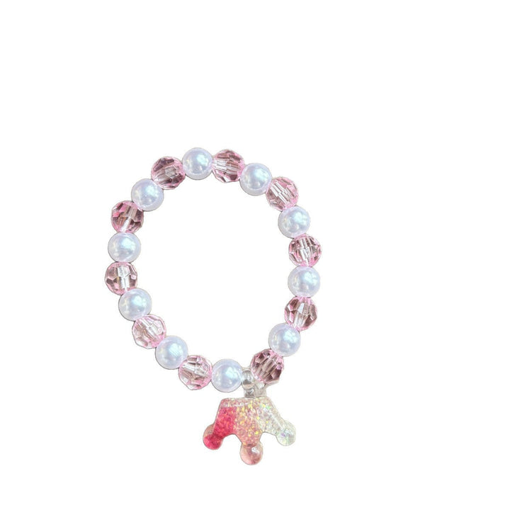 Cute bracelet with elephant charm Made of glass Kalsten
