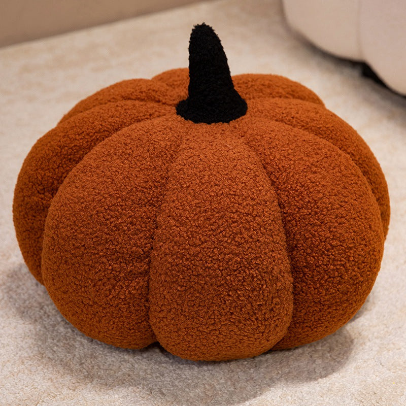 Plush cushion in pumpkin design Kalsten