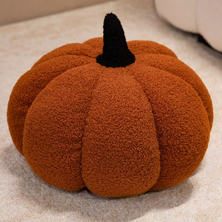 Plush cushion in pumpkin design Kalsten