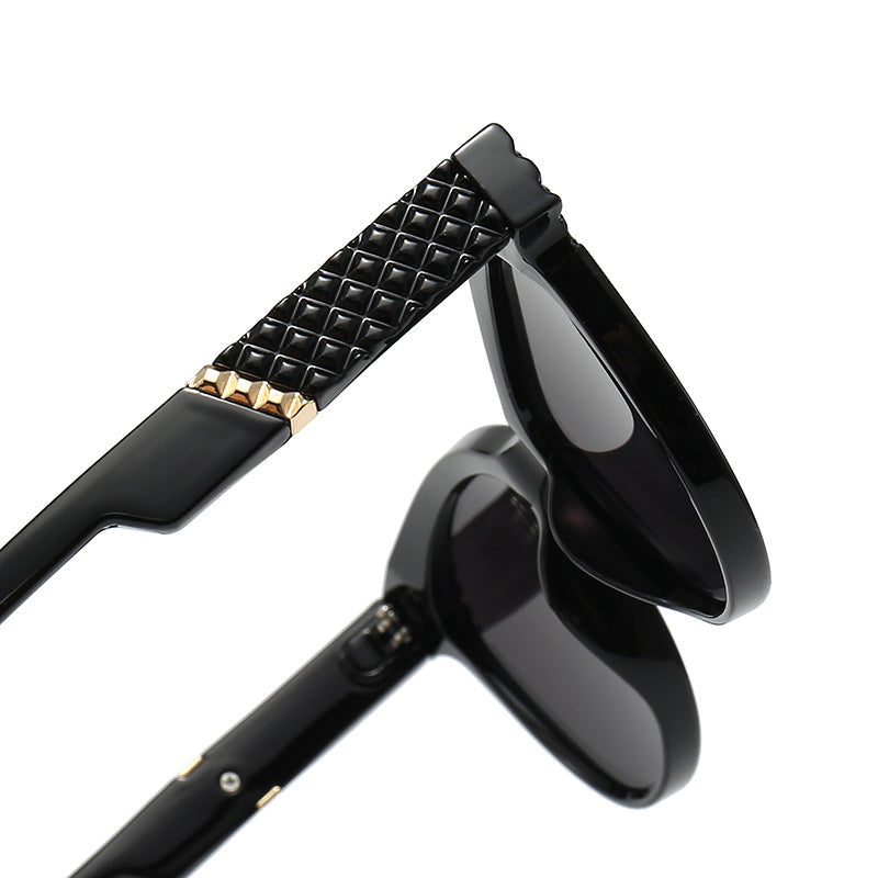 Women's Cat-Eye Sunglasses with Structured Frame and UV Protection Kalsten
