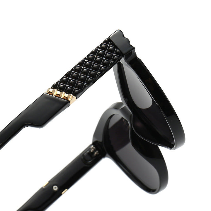 Women's Cat-Eye Sunglasses with Structured Frame and UV Protection Kalsten