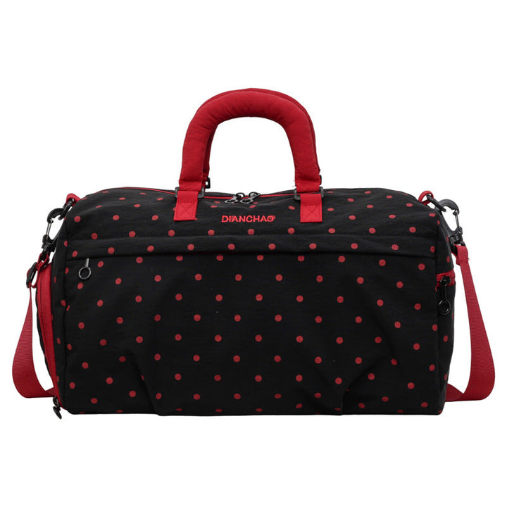 Stylish Polka Dot Weekend Duffle