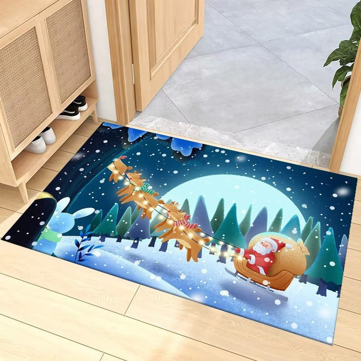 Festive Christmas Entrance Mat Kalsten