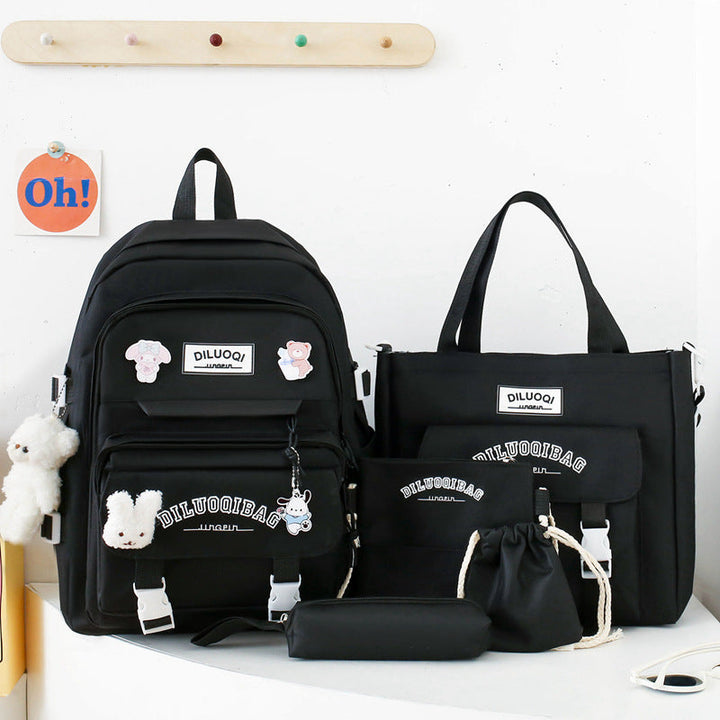 Versatile All-in-One School Backpack and Tote Set Kalsten