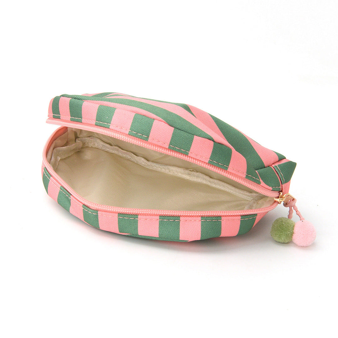 Cosmetic organizer with stylish striped pattern Kalsten