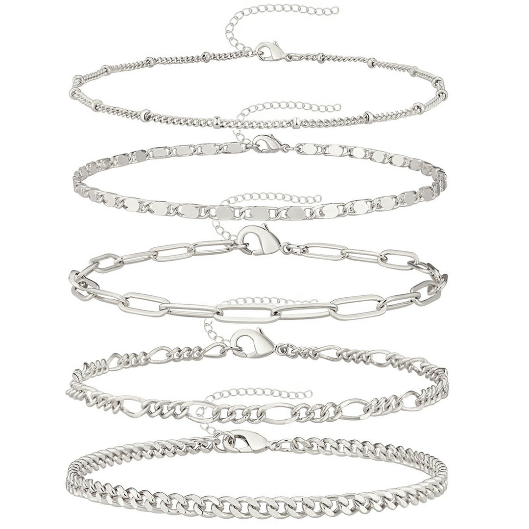 Adjustable Multi-Style Anklet Set Kalsten