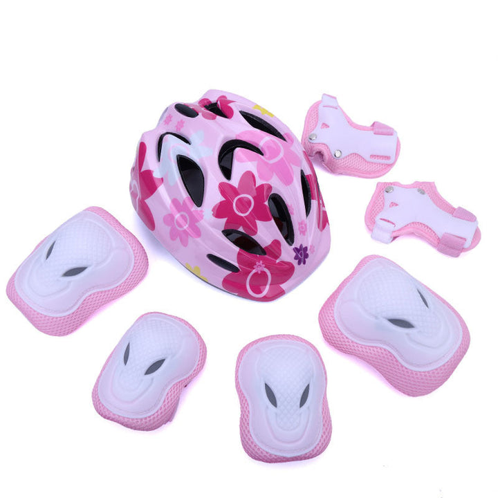 Multi-Protection Cycling Helmet and Pad Set Kalsten