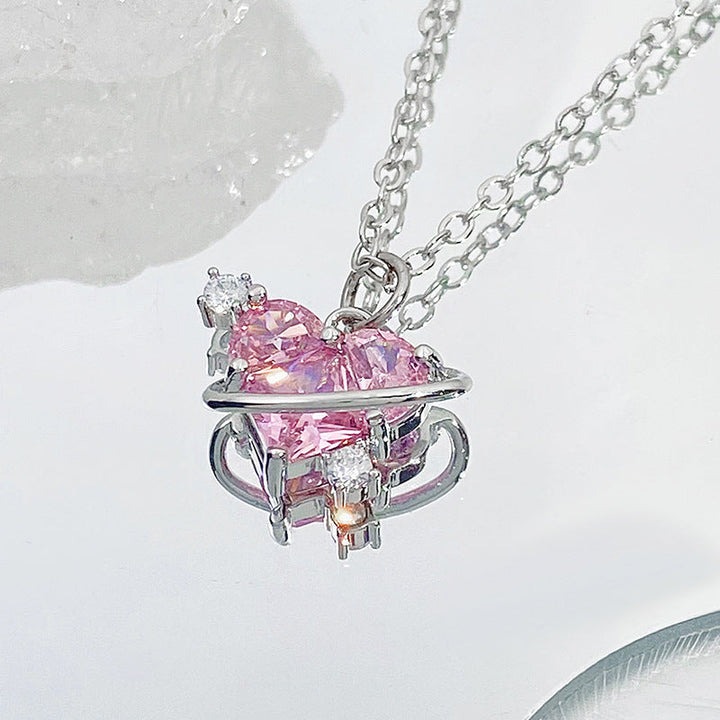 Playful Heart Pendant Necklace Kalsten