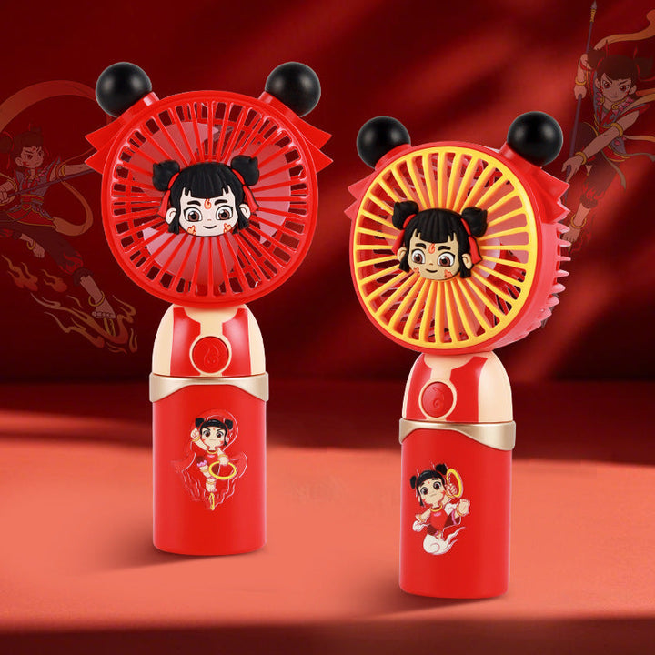 Ladies wearable mini fan with creative character design Kalsten