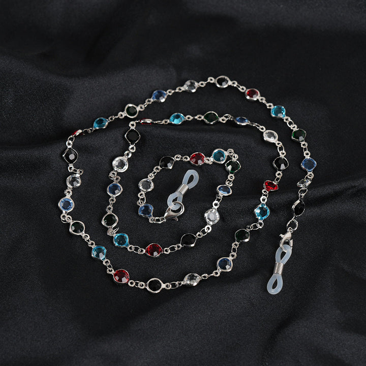 Decorative Gemstone Eyewear Chain Kalsten