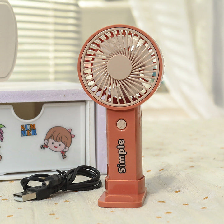 Portable hand fan with USB charging function and low noise level Kalsten