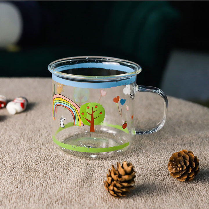 Women’s creative drinking cup with colorful design Kalsten