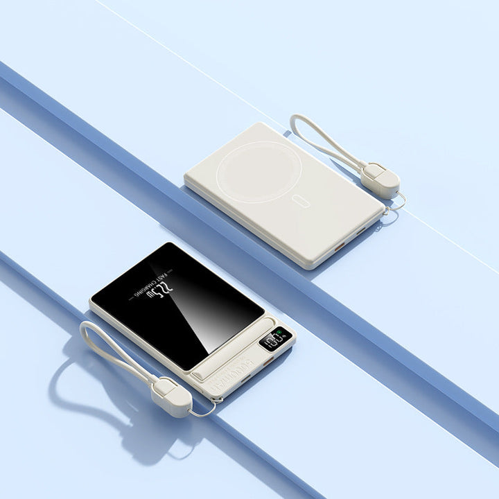 Portable power bank with wireless charging function from Kalsten