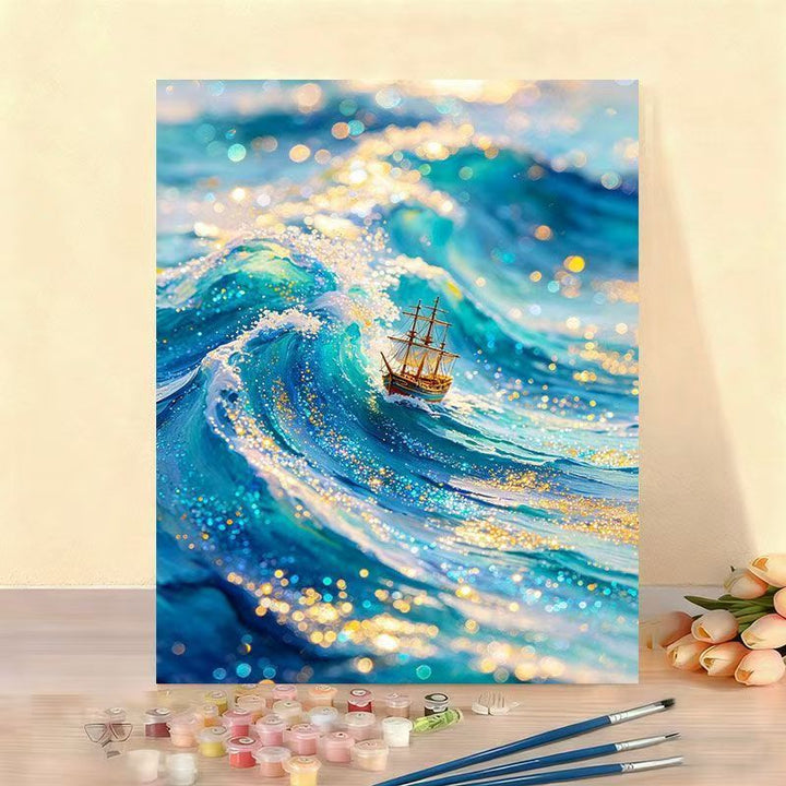 DIY Ocean Wave Painting Kit Kalsten