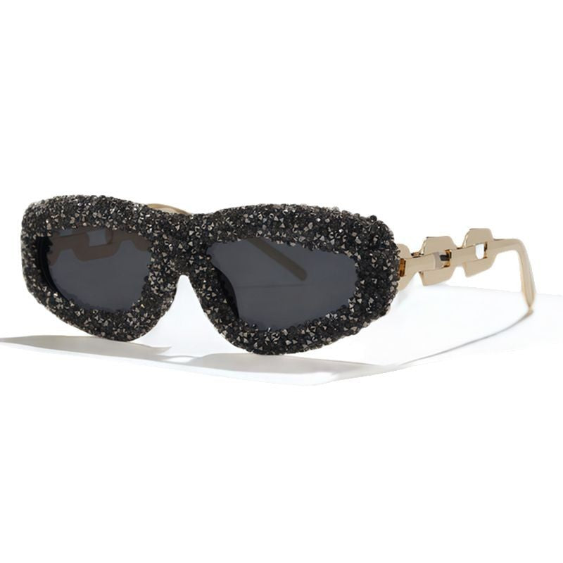 Ladies glamorous sunglasses with embellished frame Kalsten