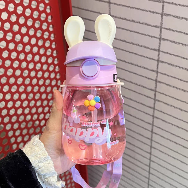 Ladies Stylish Water Bottle with Bunny Lid Kalsten