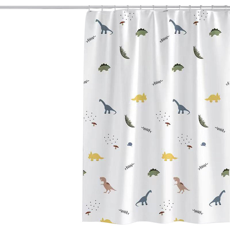 Children's Dinosaur-Themed Shower Curtain Kalsten