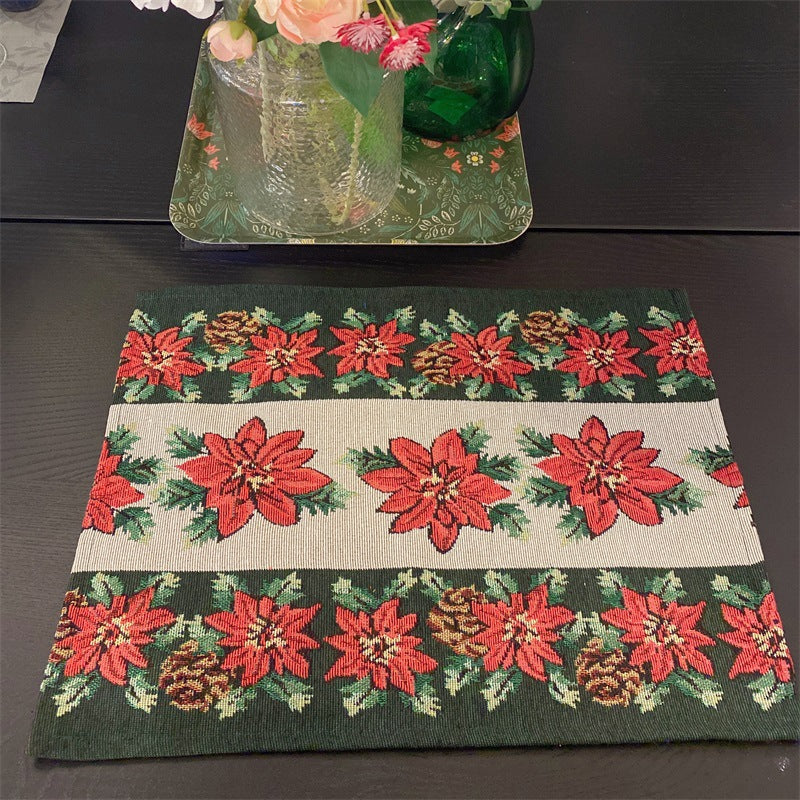 Festive Holiday-Themed Table Placemat