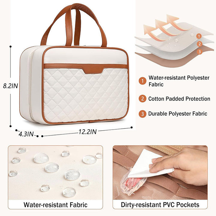 Cosmetic Organizer Bag with Removable Compartments Kalsten