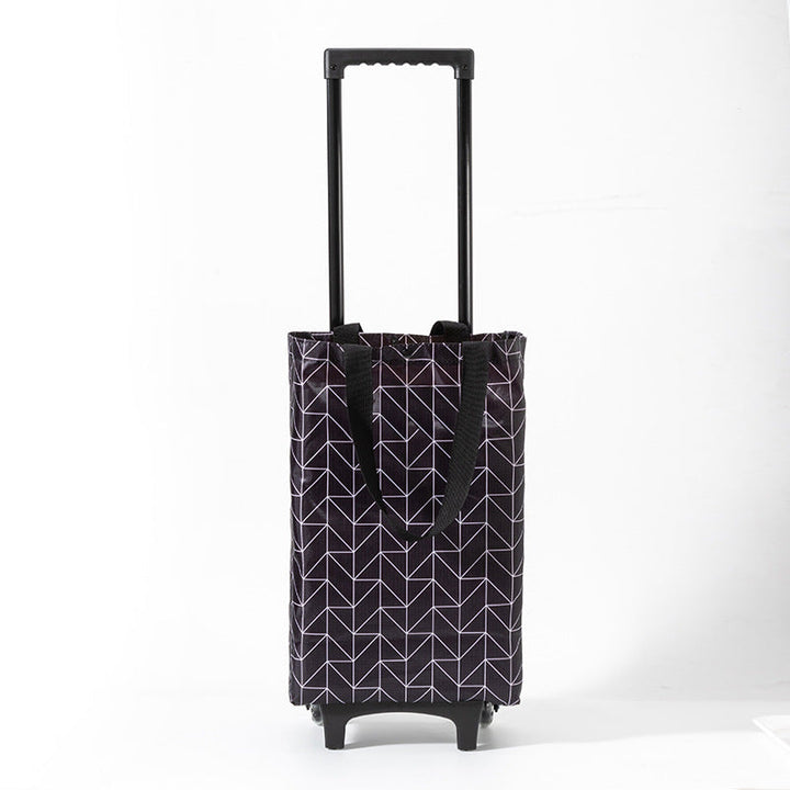 Practical Rolling Bag with Floral Design Kalsten