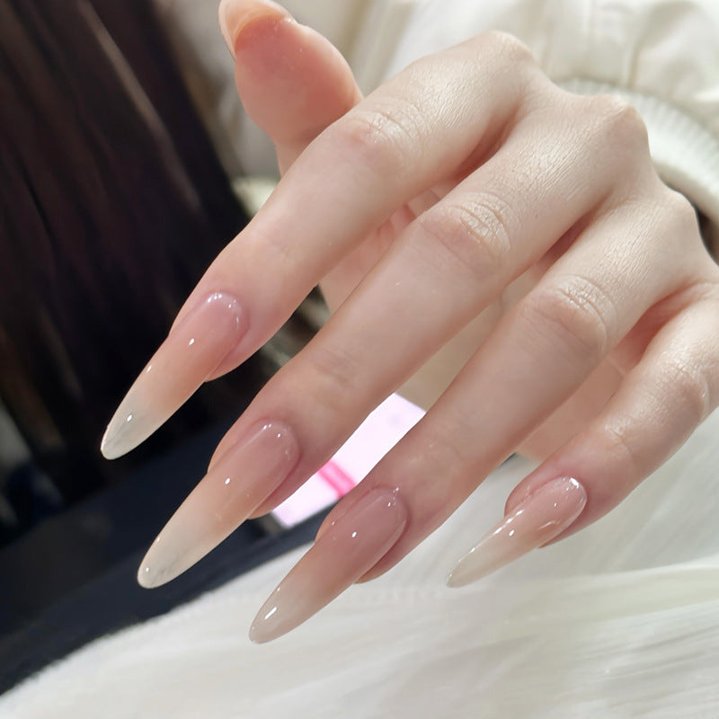 Artificial nails with elegant ombre design Kalsten