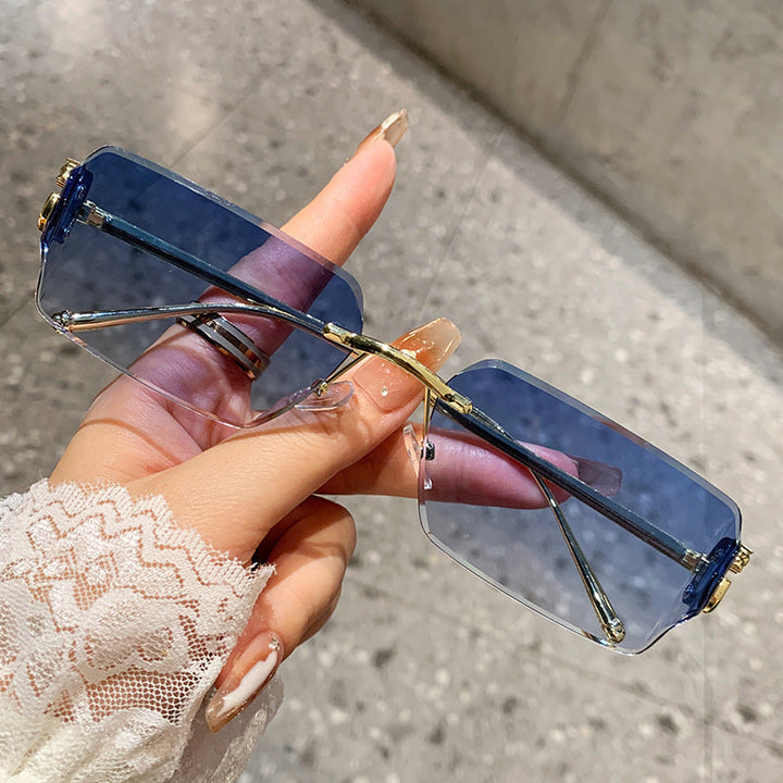 Ladies elegant square sunglasses with stylish tortoiseshell pattern and UV protection Kalsten