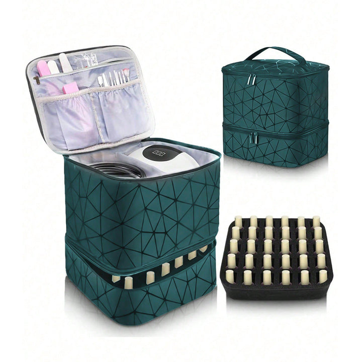 Cosmetic storage bag with two compartments Kalsten