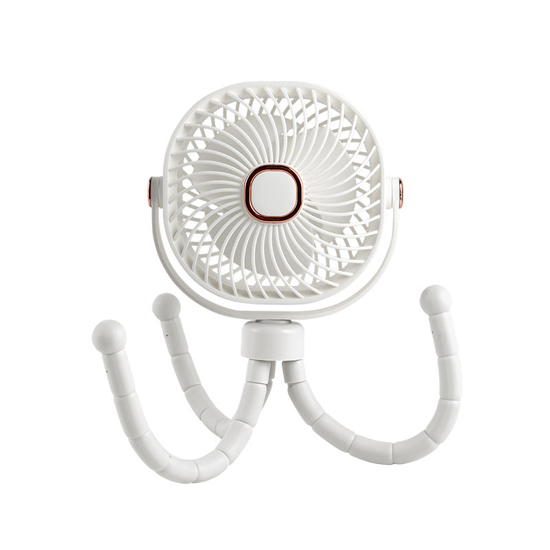 Unisex Mini-Portable Fan with Flexible Mount Kalsten