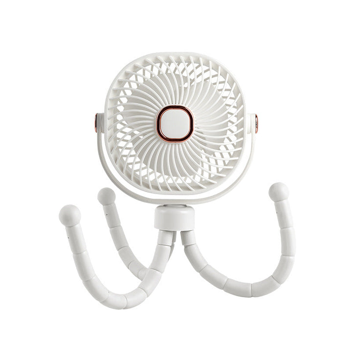 Unisex Mini-Portable Fan with Flexible Mount Kalsten